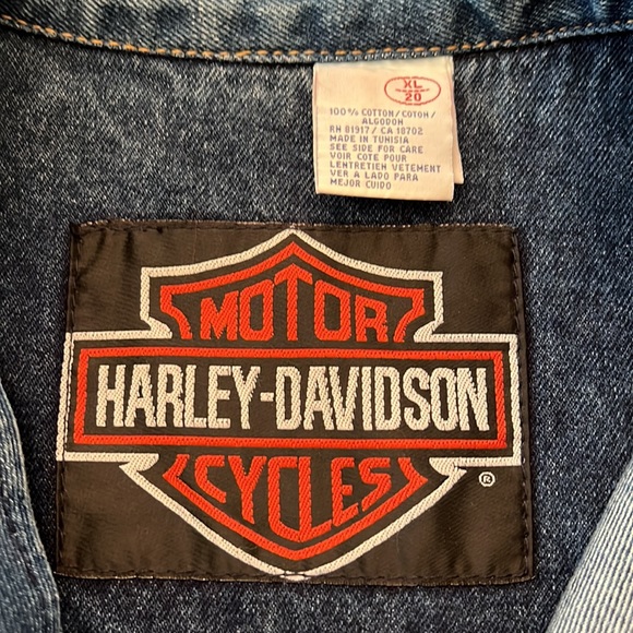 Harley-Davidson Vintage Jean Jacket - Picture 2 of 5